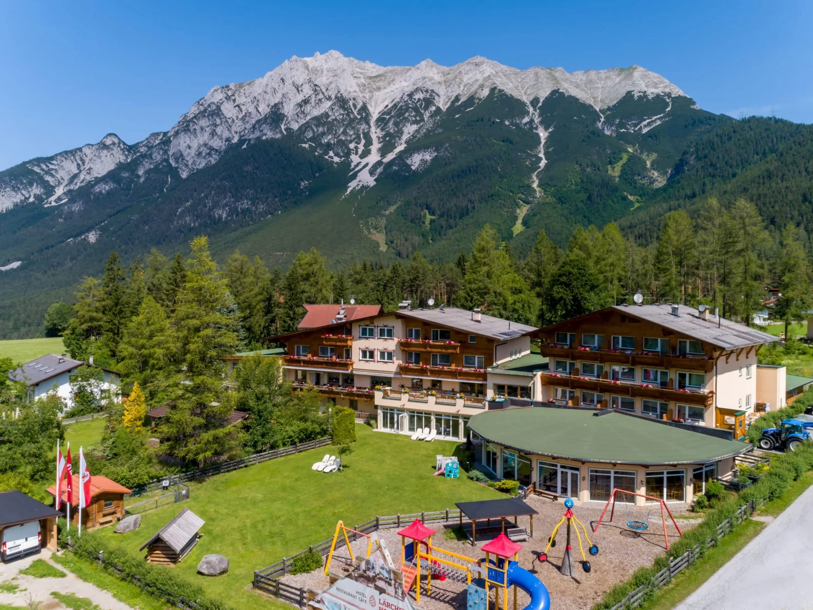 Hotel in den Bergen